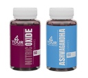 4YWN Nitric Oxide 和 Ashwagandha Gummys 补充 Bundle,促进能源和恢复,非GMO,Gluten-Free,Gelatin Free & Kosher ======================================================================================================================================================================================================