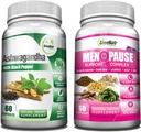 GreeNatr 与 Ashwagandha Capsules 一起支持增强吸收的黑辣椒-和自然绝经草综合体