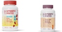 SmartyPants Kids 多维塔明古米,无糖:Omega 3(ALA)和少女 多维塔明古米:Omega 3鱼油(EPA/DHA)