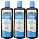 3 Pack 治疗性煤 Tar Gel Shampoo Anti Dandruff - Psoriasis, Seborrheic 皮肤炎,每瓶16 oz - 大尺寸 - T Gel