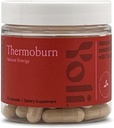 Yoli® Thermoburn能源补充品,配有绿色茶叶、瓜拉纳、乔琳、Raspberry Ketones和Thermo-G 专有混合物-能量维生素,60卡普尔