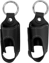 2pcs Asthma Inhaler Holder 便携式 PU 皮革旅行 手持安全 方便存储,轻量级 携带案例 适合大多数吸入器,保护性携带 旅行 持有者