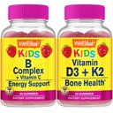 这个嘛 是啊 B 复合型儿童 + 维生素 D3+K2 儿童, Gummys Bundle - Great Tasting, Vitamin Supplement, Gluten Free, GMO Free, Chewwable Gummy (英语:Gluten Free, Gluten Free, Gluten Free, GuwO Free, Chewble Gummy ) (英语).