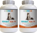 猫 UTI 补充剂 - CAT 尿道健康公式 - 支持Bladder 健康 - 自然复杂体 - Cranberry Excert for Cats - 2 Bottle(180 treats)