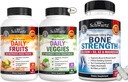 三强Omega 3 鱼油软胶(1个月供应)+Glucosamine Chondroitin MSM 三强联合支助补编(1个月供应)