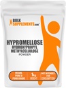 bulk补充剂.com Hypromellose Powder - Hydroxylpropyl Methicellulose, Excipition & Thickning Agent - 食品品级 & Vegan替代品, 1kg (2.2磅) (一包)