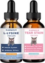 用于消除猫和泪水的赖氨酸 -- -- 支持正常视觉功能、消除泪水、冷药 -- -- 用于Runny Nose和水眼的猫呼吸和眼部感染治疗