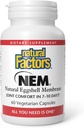 自然因素,NEM Natural Eggshell Membrane,促进联合舒适性和灵活性,60页