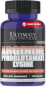 超营养L-Arginine 男女补充剂 -- -- 含阿吉宁的氨基酸复合物、丁基氨酸和赖氨酸 -- -- 支持GH、硝氧化物生产和最佳血液流动 -- -- 100卡普尔