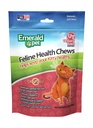 Emerald Pet Feline Health Chews UT Support – 天然谷物自由尿道槽 健康猫 Chews– 猫尿道补充品 Cranberry, Chicory Root, 和 Dandelion Leaf 提取品 — 美国制造, 2.5 oz