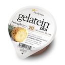 GelaTein Plus菠萝:20克蛋白. 清液饮食的理想 吞食困难 透析和肿瘤 伟大的前期或后期工作小吃(36包)...