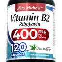 FITO MEDIC's Lab →维生素 b2 → 120 capsules → 400 mg → riboflavin 400mg → b2 维生素 400mg → b2 → riboflavin → 超高吸收.