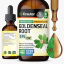 BIO KRAUTER 金矿根提取液 - Vegen呼吸支持 - 金封滴 - 酒精和无糖 - 2 Fl.Oz.