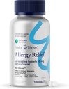 Foster & Thrive Loratadine 10mg 耐久性过敏性减肥,用于消毒压力和季节性过敏,安非他明