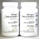 Omega-3'Easy to Swallow' 超纯鱼油 天然柠檬Flavor 200软胶 由Omega 3 Easy to Swallow 补充 天然柠檬Flavor 200软胶