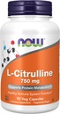 现在食品 L-Citrulline 750 mg - 90 Caps 3 包装