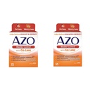 AZO Bladder 控制与紧急和漏水救济的Go-Less QQ 72 & 54 Capsules