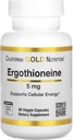 加利福尼亚金营养 Ergothioneine, 5 mg, 90 Veggie Capsules