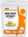 Bulk Assupports.com 诺尼果汁粉 - 诺尼果汁粉 - 超食品粉 - 免费,每服500毫克,1公斤(2.2磅)(包1)