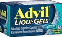 Advil Liqui-Gels 80 Liqui-Gels (3号包)