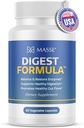 MASSE的文摘公式 补充 Enzyme Boost Capsules - 消化健康与Gut Flora 支持的高级公式 - 天然有机酶补充 消化护理与过度增长 - 60 Counter