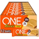 (原始内容存档于2017-07-21). One protein Bars, Reese的花生酱情人,Gluten Free 配有18g蛋白和3g糖,Pantry Staples, 2.12 oz (12 count)