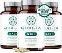Qualia NAD 补充剂——临床证明促进NAD+最高达67%. 优化的老化,能源,焦点. Elite NAD+助推物成份:Nicotinamide Riboside(NIAGEN,) Niacin, Niacanide(3个月供应)
