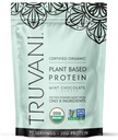 Truvani Vegan Pea蛋白蛋白粉 20g 有机植物蛋白 20g Keto Keto Gluten & Dairy Free – 低卡 – 没有添加糖 – 薄荷巧克力 – 20 services