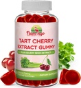 Tart Cherry Gummys (2000mg),配有 Celery 提取器(400mg)-睡眠,和 Joints-Tart Cherry 提取器对 Tart Cherry 汁的集中, Capsules, 或 Powers - 60 计数
