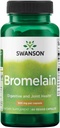 Swanson 最大强度 Bromelain 1200 Gdu 500 毫克 60 Veg Capsules 酶