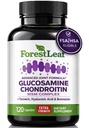 Glucosamine Chondroitin MSM 复合物补充剂 -- -- 三强1200mg 混合支持补充剂 -- -- 用于肌肉弹性的Turmeric、Hyaluronic Acid和Bromelain -- -- 120盖
