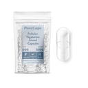纯Caps USA - 空蔬菜 Vegan Pullulan Pill Capules 大小 000 QQ 加入 Pills| Clear|n-GMO 认证 QQ SLS, Gluten, 防腐自由