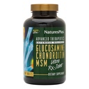 NaturesPlus 高级治疗 Glucosamine/Chondroitin/MSM 超Rx 联合药片,扩展交付 - 180块药片 - 高潜力联合支助补编 - 格鲁滕免费 - 60种服务
