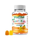 绿地营养 智能儿童 Halal Omega 3 Gummys与DHA - 60 Halal Vitamins for Kids,支持脑和免疫健康 - Vegan, Non-GMO, Gluten, Gelatin-Free and Free Halalal-Gummy 维生素