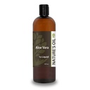 自然油Aloe Vera液1x, 16oz,纯Aloe提取用于皮肤护理,发型护理和DIY个人护理
