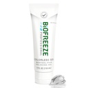 生物冻结 专业 Gel 疼痛救济,膝盖和下背疼痛救济,关节炎 疼痛救生器,骨髓救济,颈部疼痛救济,冷却联合疼痛救济,无色 Menthol Gel 4 Fl Oz