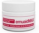 乳膏 EMUAIDMAX 薄皮膏,运动员脚部最大强度治疗,Psoriasis, Jock Itch, Rash, Eczema, 冷酸盐, Blister, 和 Yest 感染, 0.5oz