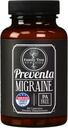 Migraine救济补编 — PA- Free Butterbur, Magnesium, Riboflavin, Feverfew — Daily Headche Prevention — 60 Capsules