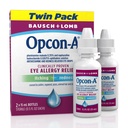 Opcon-A 过敏眼滴,抗希斯胺和红外抗痒,红眼,Soothes 刺激波伦,拉格威德,草,动物毛发和丹德临床证明公式,0.5 Fl Oz(包2)