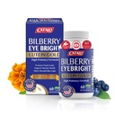Bilberry Eyebright 提取金币 - Fatigue & Blurry Vision - 配有 Bilberry Lutein 和 Zeaxanthin 配有眼睛明亮补充剂的眼维生素 - Halal - 60 Capsules