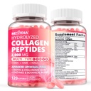 2 Pack Liposomal Collagen Peptides Pills for Women 2000mg, 多水解Collagen 类型 I, II, III, V, X 与 2500mcg Biotin - Collagen 补充 软胶 配发, 皮肤和直肠维生素, 240 Cts