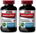 健康消化 - PROBIOTIC 消化系统高级混合复合体 - Probiotic Bacilus, 消化补充物, 双纤维杆菌, 多酶消化法, 2B 120 Caps