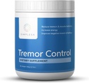 Simplesa Tremor Control,L-Arginine Alpha-Ketoglutarate 补编,包括GABA,Ubiquinol,和Niacin,360g AAKG 粉末补充,支持 Tremor Control,和肌肉健康