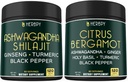 Ashwagandha Shilajit & 6in1 Citrus Bergamot 补充材料