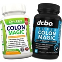 Colon Cleanser Detox 补充 Capsules - 15日 Colon Cleanse Pills & Probiotic Daily Herbal Cleanning - 肠胃Bloating 消化液支持的自然鲍尔运动补充