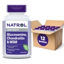 Natrol Glucosamine Chondroitin 和 MSM 平板电脑,150-Count(12页)