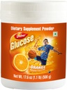Dabur Glucose - Glucose Powder - 加固维生素D和钙 - A味橙 - 500克