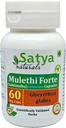 Mulethi Forte Capsules 500 mg. 60 Veg. Capsule | Yasthimadhu (Glycyrrhiza Glabra) 供男女使用的 Capsules | Ayurvedic 草药补充剂/修复剂 | 10:1 堡(1瓶60 Capsules)