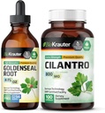 BIO KRAUTER 金色纹章 4 Fl. Oz. & Cilantro 100 Capsules