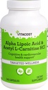 维生素Alpha Lipoic酸和乙酰L-Carnitine HCl -- -- 700 mg -- -- 240 capsules